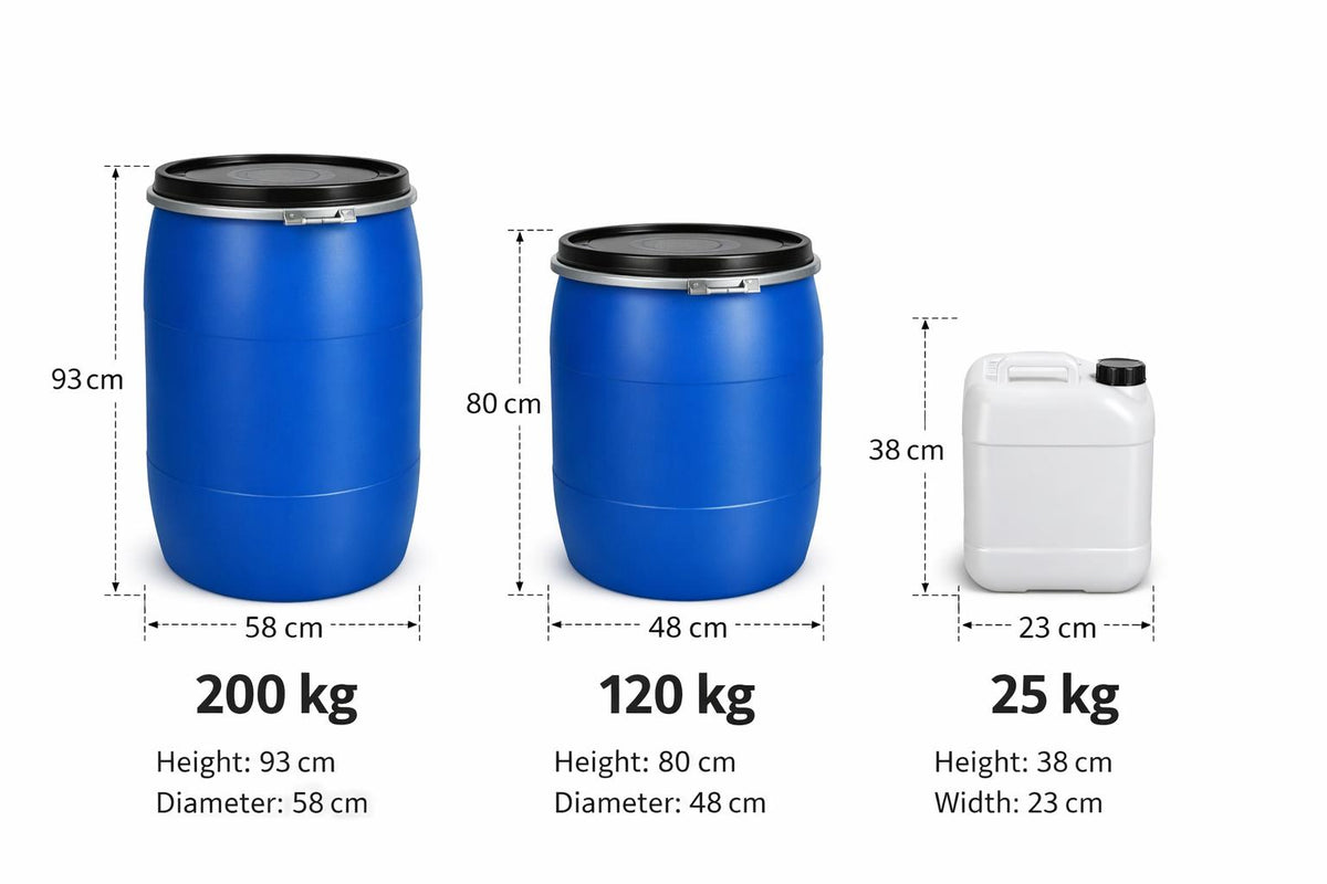 200 kg Oil Drum - Eucalyptus Oil - Industrial Bulk Supply